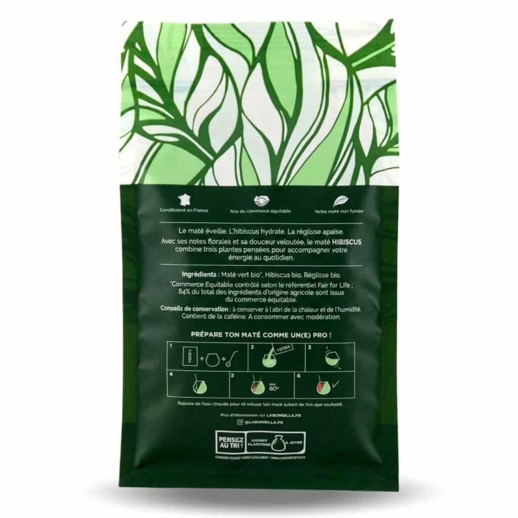 Maté Hibiscus Réglisse Bio