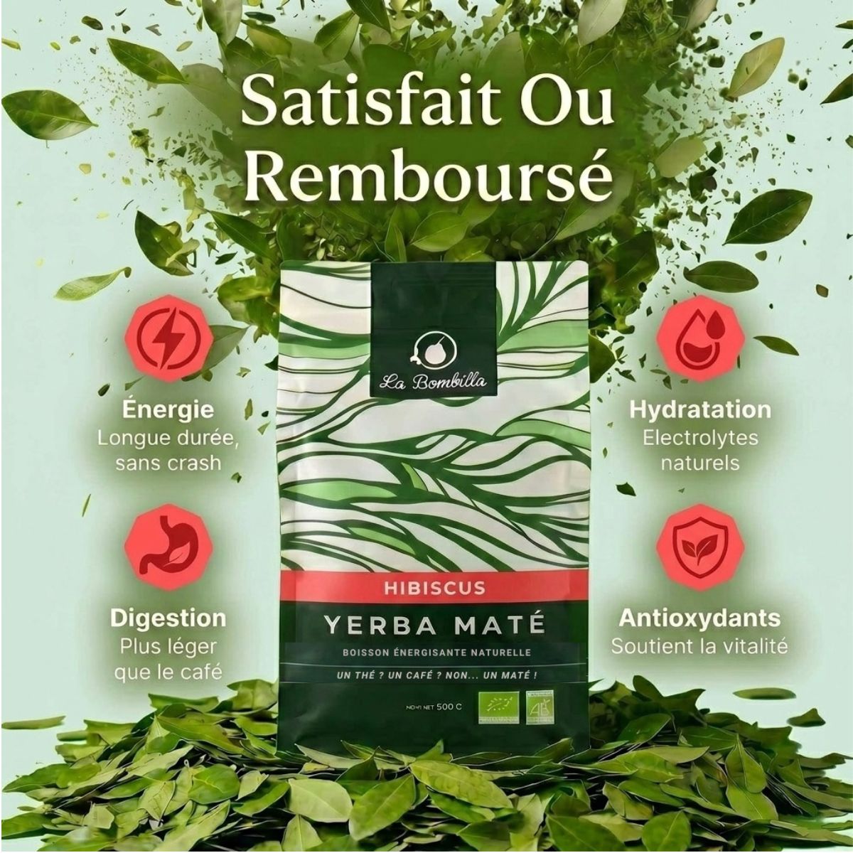 Maté Hibiscus Réglisse Bio